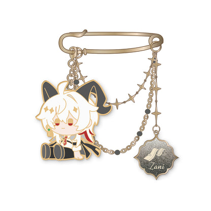 resonator theme metal brooch ACG GO