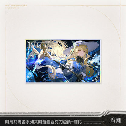 resonator theme resonance awakening acrylic cardboard ACG GO