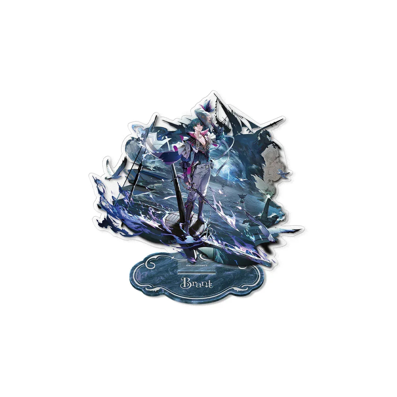Wuthering Waves Resonator Theme Scene Acrylic Stand Brant ACG Go Anime www.acg-go.com Brant, Carlotta, Ciaccona, Phoebe, Roccia, Stand, Zani