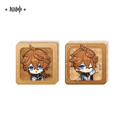 Resplendent Feast Series Tartaglia Merch Genshin Impact Seal Acrylic Ornament ACG Go Anime www.acg-go.com Apparel, Badge, Office Supply, Ornament, spo-default, spo-enabled, spo-notify-me-enabled, Stand, Tartaglia