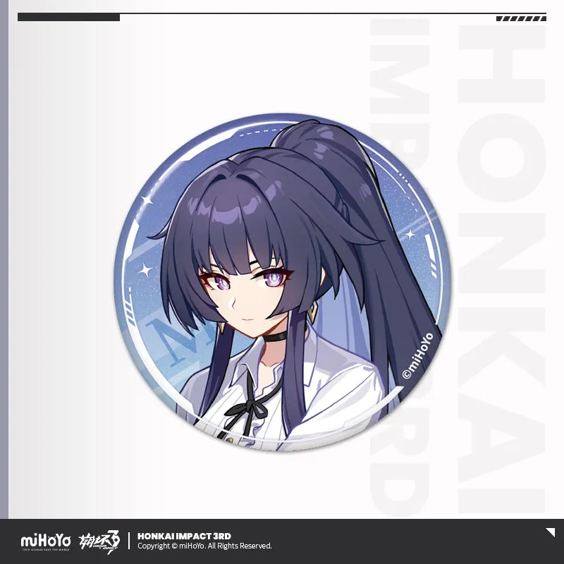 Stigmata Series Tinplate Badge Honkai Impact 3rd