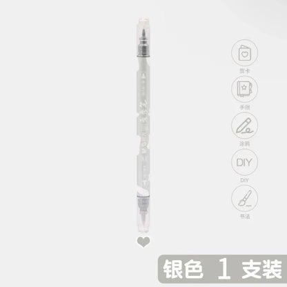 Metallic Twin-tip Marker Pens M&G １Count / Silver ACG Go Anime www.acg-go.com Office Supply