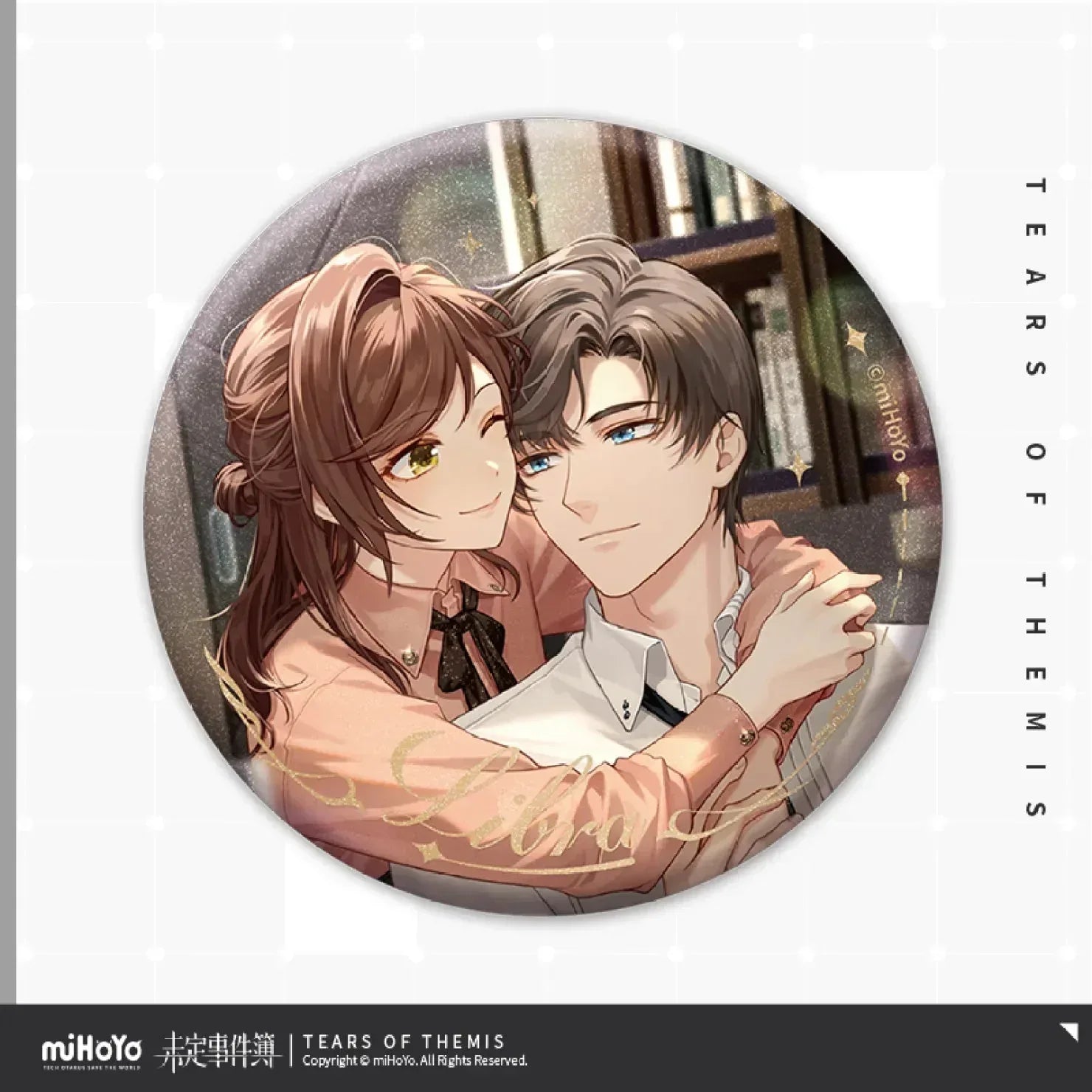 Tears of Themis Rou Qing Xu Yu Series Tinplate Badge Vol.2 Artem Wing ACG Go Anime www.acg-go.com Artem Wing, Badge, Luke Pearce, Marius von Hagen, Vyn Richter