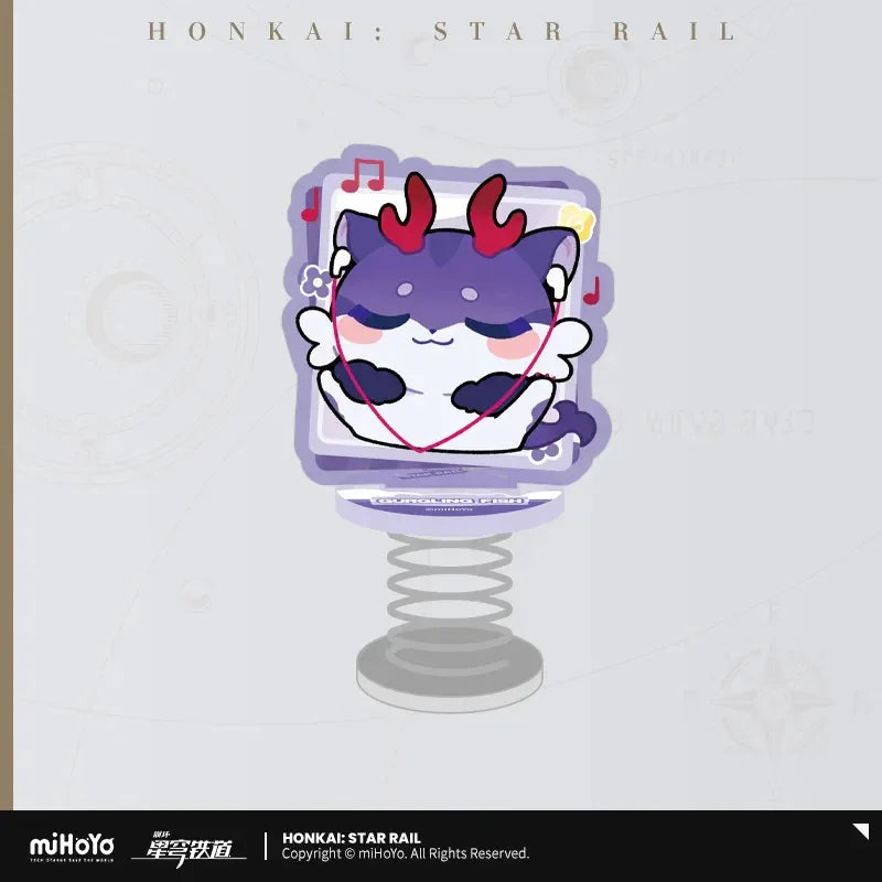 Honkai: Star Rail Pom-pom Exhibition Series Chimera Acrylic Happy Shake Hysilens ACG Go Anime www.acg-go.com Happy Shake, Honkai: Star Rail, Pom-Pom