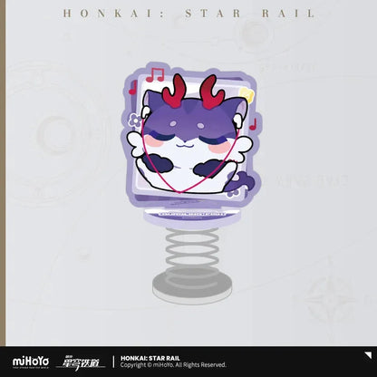 Honkai: Star Rail Pom-pom Exhibition Series Chimera Acrylic Happy Shake Hysilens ACG Go Anime www.acg-go.com Happy Shake, Honkai: Star Rail, Pom-Pom
