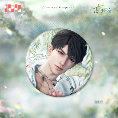 Love and Deepspace Spring and Flowers Series Tinplate Badge
