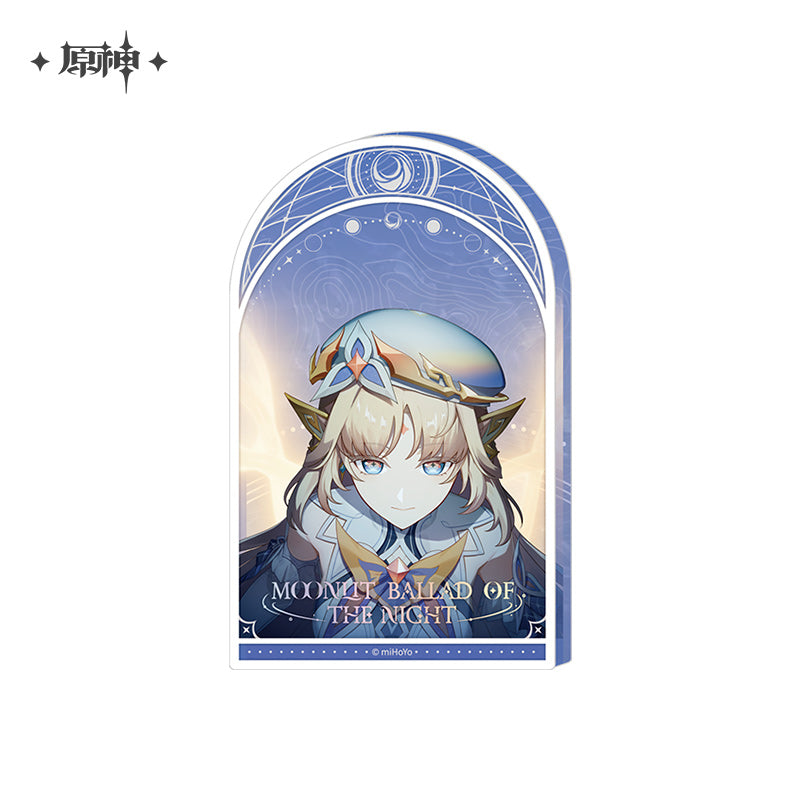 Moonlit Ballad of the Night Series Thick Acrylic Ornaments