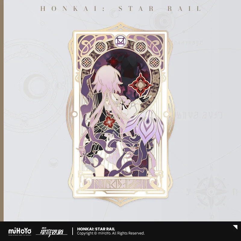 Honkai: Star Rail As I Wrote Series Metal Bookmark