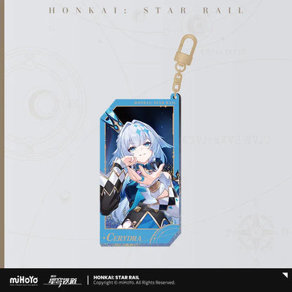 Honkai: Star Rail Invitation From The Stellar Series Glitter Quicksand Acrylic Keychain