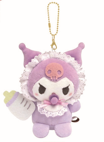 Sanrio Characters Plush Keychain