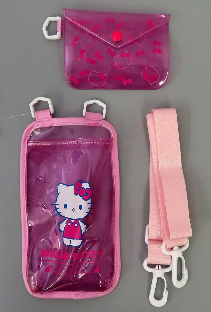 Card Holder Bag Set Sanrio Characters Kuromi ACG Go Anime www.acg-go.com Badtz-Maru, Card Package, Cinnamoroll, Clear Bag, Hangyodon, Hello Kitty, Kuromi, My Melody, Office Supply, Pochacco, Pompom Purin, Sanrio