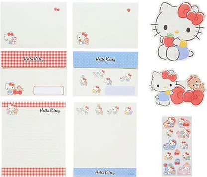 Sanrio Character Letter Set Hello Kitty ACG Go Anime www.acg-go.com Cinnamoroll, Hello Kitty, Kuromi, Pompom Purin, Sanrio, Stationary