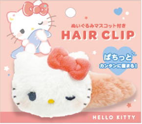 Plush Hair Clip Sanrio Characters Hello Kitty ACG Go Anime