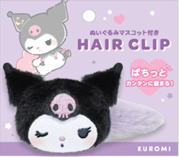 Plush Hair Clip Sanrio Characters Kuromi ACG Go Anime
