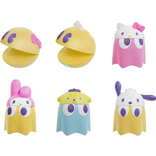 sanrio characters x pac man chibi collect figure vol 1 mystery box japan ver ACG GO