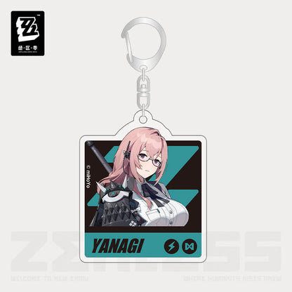 section 6 daily series acrylic keychain ACG GO