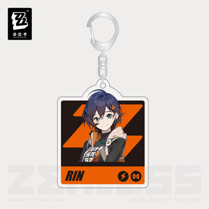 section 6 daily series acrylic keychain ACG GO