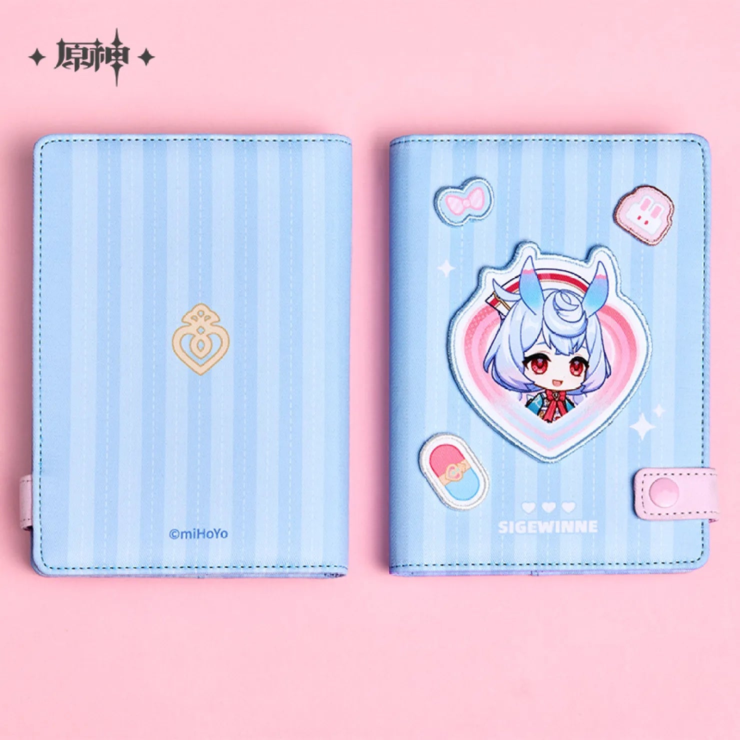 sigewinne daily thoughts notebook acrylic clip ACG GO