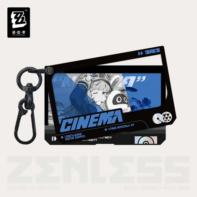 Zenless Zone Zero Mindscape Cinema Series External Strategy Department Double-Layer Acrylic Keychain