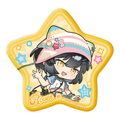 Somnoire Echoes Series Chibi Specially Shaped Tinplate Badge (Rover, Cartethyia, Lupa)