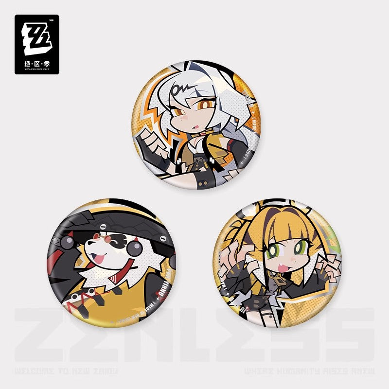 New Eridu Series Yunkui Summit Chibi Tinplate Badge