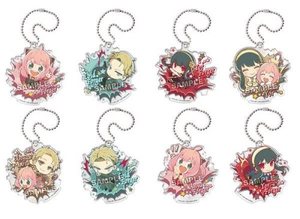 spy family buchimasu acrylic keychain 8 types gashapon ACG GO