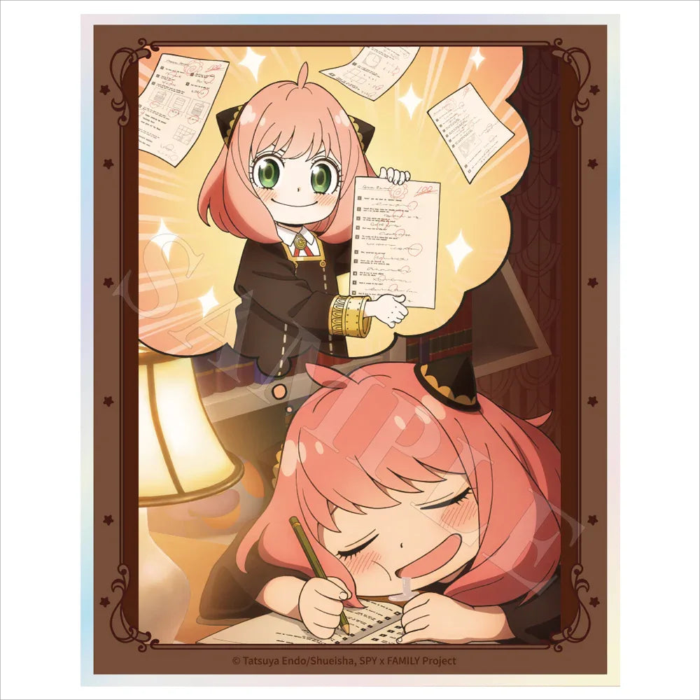 Ocean series Shikishi Card Board Spy x Family Anya's Dream ACG Go Anime www.acg-go.com Anya Forger, Art Decor, Cardboard, Loid Forger, Yor Forger