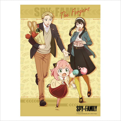 Poster Spy x Family B ACG Go Anime www.acg-go.com Anya Forger, Art Decor, Loid Forger, Poster, Yor Forger