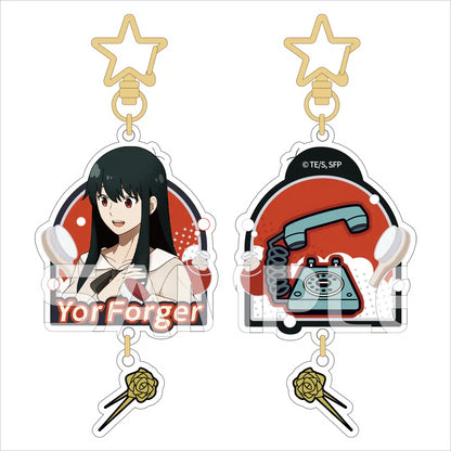 Toiletries Series Keychain Spy x Family Yor Forger ACG Go Anime www.acg-go.com Anya Forger, Loid Forger, Pendant & Keychain, Yor Forger