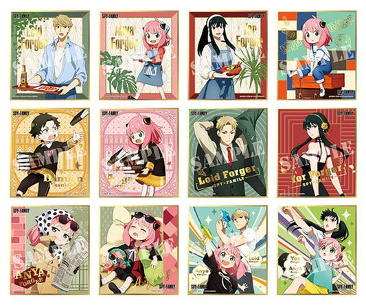 spy family visual colored paper collection mystery box ACG GO