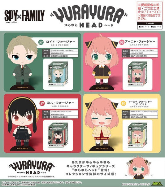 spy family yurayura head figure ACG GO