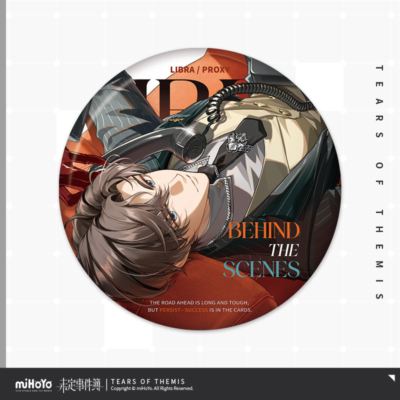 VIBES Series Tinplate Badge