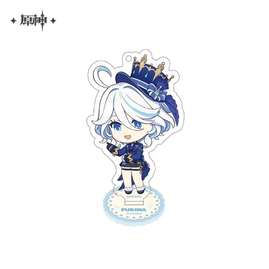 Genshin Impact Starlight Reverie Series Character Acrylic Stand Furina ACG Go Anime www.acg-go.com Alhaitham, Art Decor, Eula, Furina, Ganyu, Hu Tao, Kinich, Klee, Mavuika, Mualani, Nahida, Navia, Neuvillette, Nilou, Raiden Shogun, Sangonomiya Kokomi, Stand, Venti, Yae Miko, Zhongli