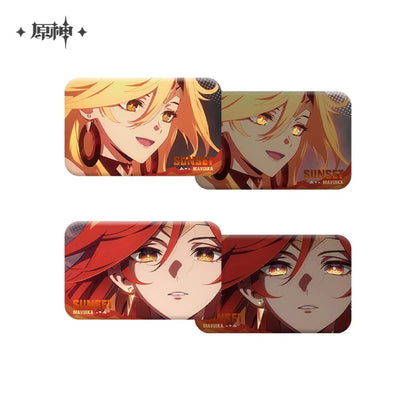sunset series mavuika badge keychain film set ACG GO