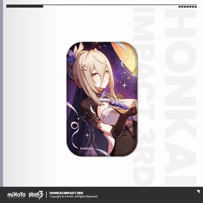 Birthday Greeting Series Tinplate Badge Honkai Impact 3rd