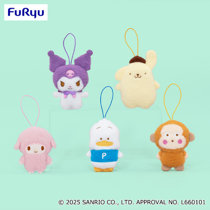 Furyu Sanrio Characters Fuwamoko Wappen Collection Mascot Part 2