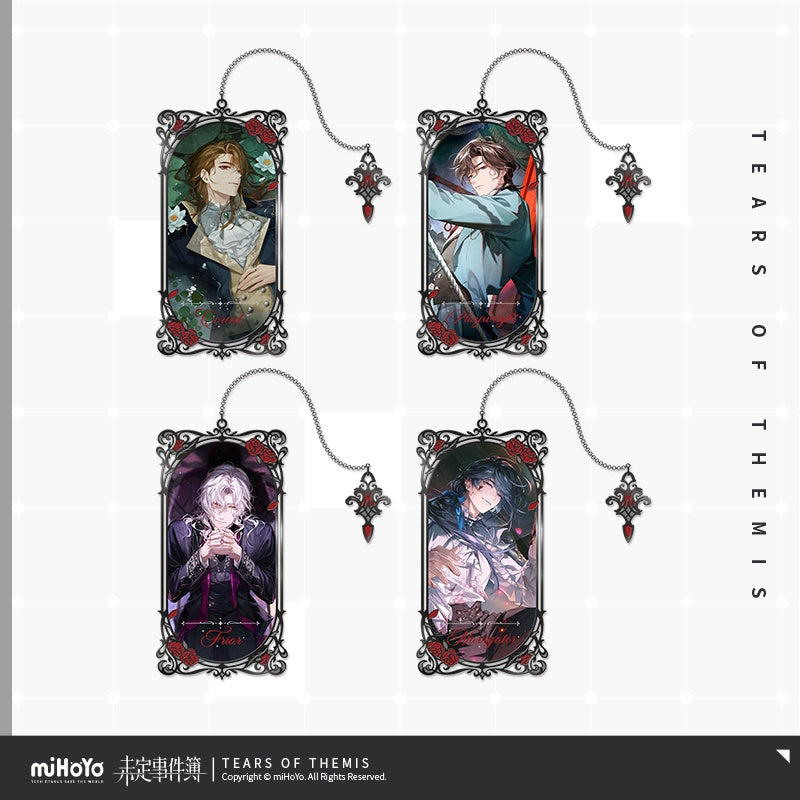 Tears of Themis Love & Wanderlust Series And Then There Was One Sereis Hollow Metal Collectible Bookmarks