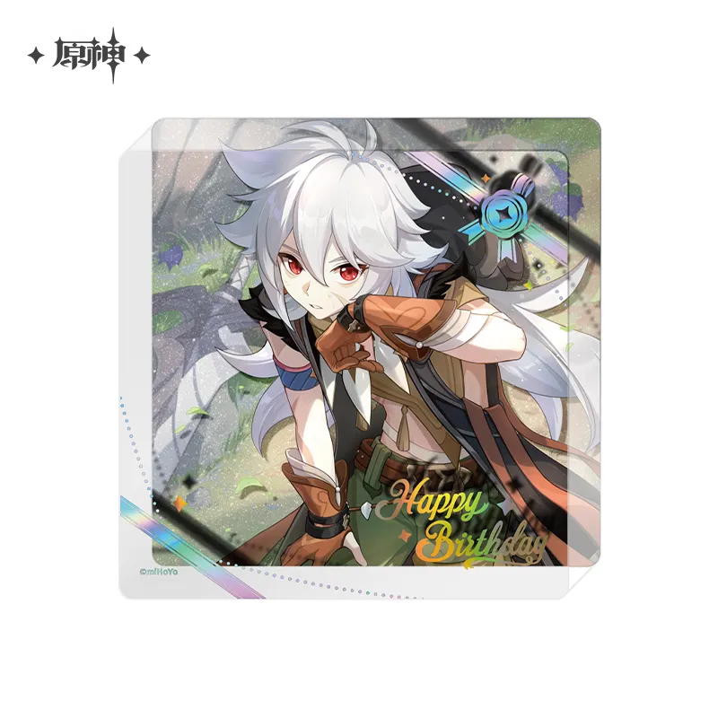Genshin Impact The Day of Destiny Series Thick Acrylic Coaster 2025