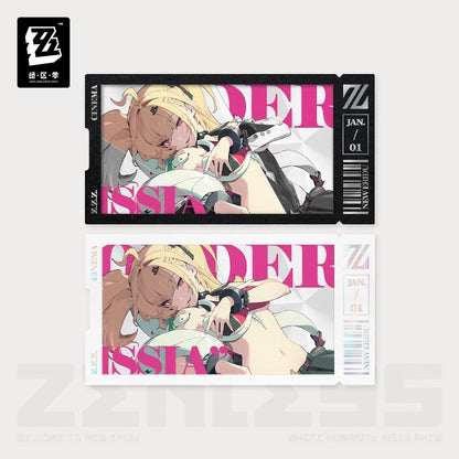 Zenless Zone Zero Mindscape Cinema Series Metropolitan Order Division Collection Cardboard Set