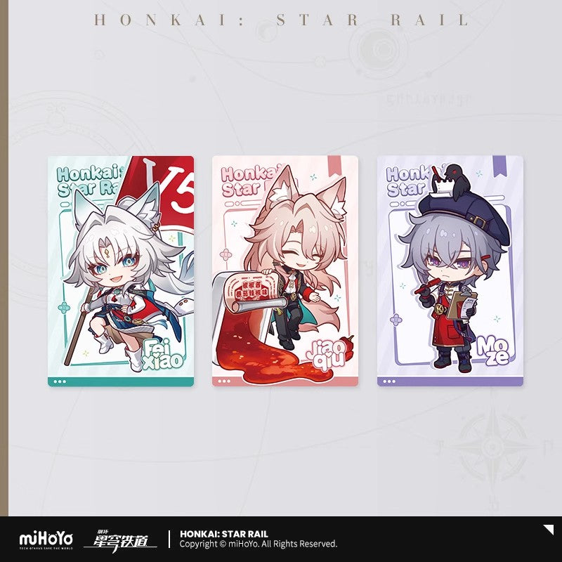 Honkai: Star Rail x KFC 2025 Series Chibi Artwork Laser Cardboard