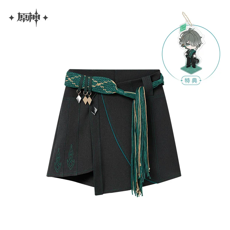 Genshin Impact Alhaitham Theme Impression Series Short Skort