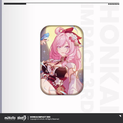 Birthday Greeting Series Tinplate Badge Honkai Impact 3rd