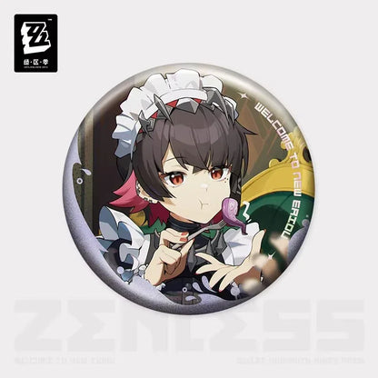 Inter-Knot Series Tinplate Badge Mystery Box Vol.1 Zenless Zone Zero Random One ACG Go Anime www.acg-go.com Badge, Mystery Box, Zenless Zone Zero