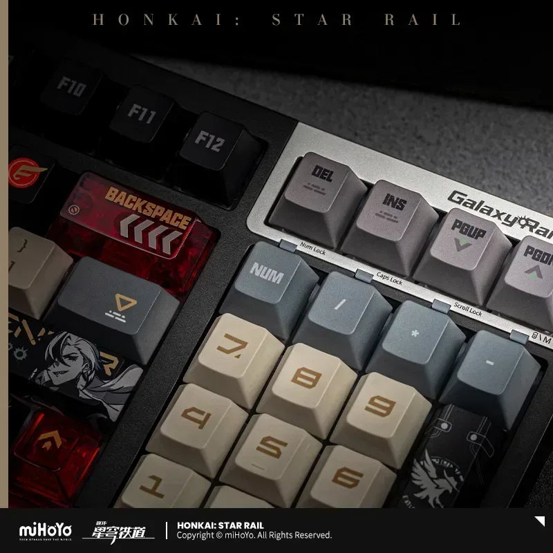 Honkai: Star Rail Boothill Mechanical Keyboard Red Switch ACG Go Anime www.acg-go.com Boothill, Honkai: Star Rail, Keyboard, Mechanical Keyboard