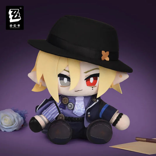 Zenless Zone Zero BiggieAgents Series Hugo 35cm Sitting Plush Doll