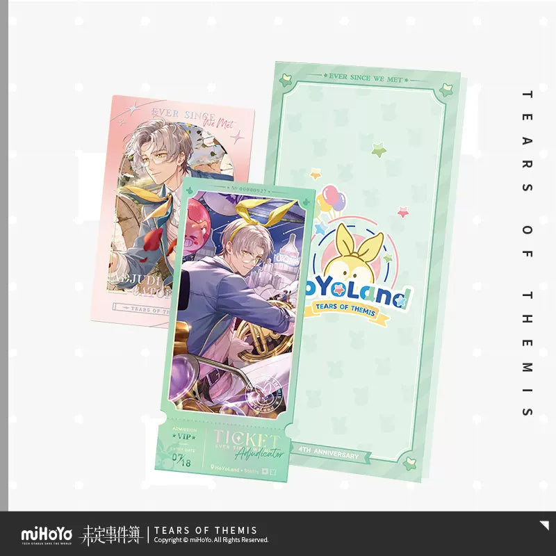 tears of themis 4th anniversary series hoyoland memorial booklet set ACG GO
