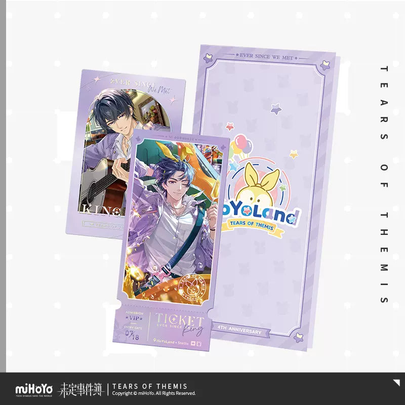 tears of themis 4th anniversary series hoyoland memorial booklet set ACG GO