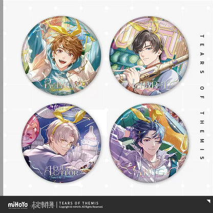 tears of themis 4th anniversary series tinplate badge ACG GO