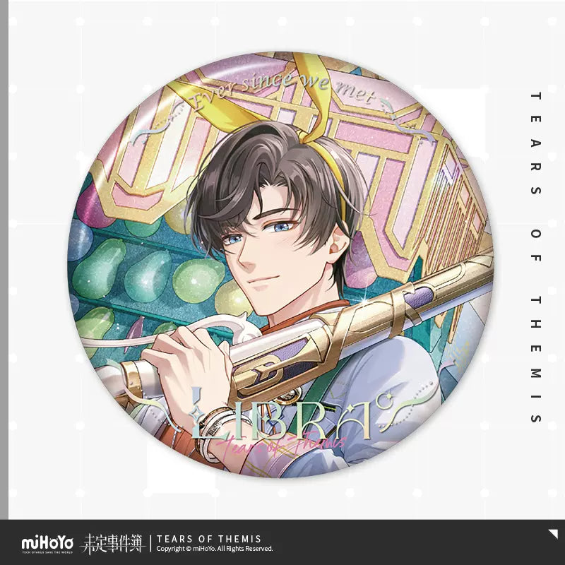 tears of themis 4th anniversary series tinplate badge ACG GO