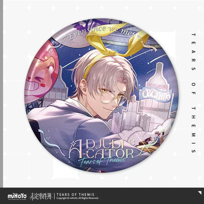 tears of themis 4th anniversary series tinplate badge ACG GO
